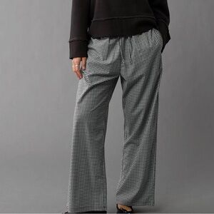 New American Eagle Woven Wide Leg Pajama Pants